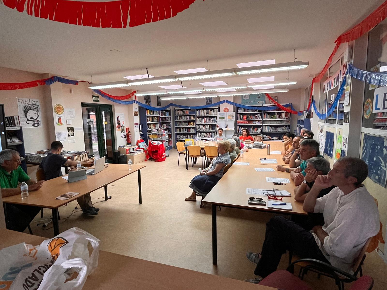 Reunión del 18 de junio con ADRI Páramos y Valles y la Oficina Técnica en Herrera de Pisuerga.